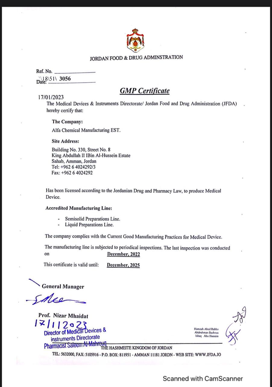 Good Manufacturing Practices for Medical Device